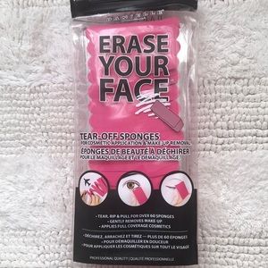 💐5/20$💐Erase your face tear off sponges new